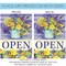 Open Watering Can Bouquet Decorative Business Double Sided Flag